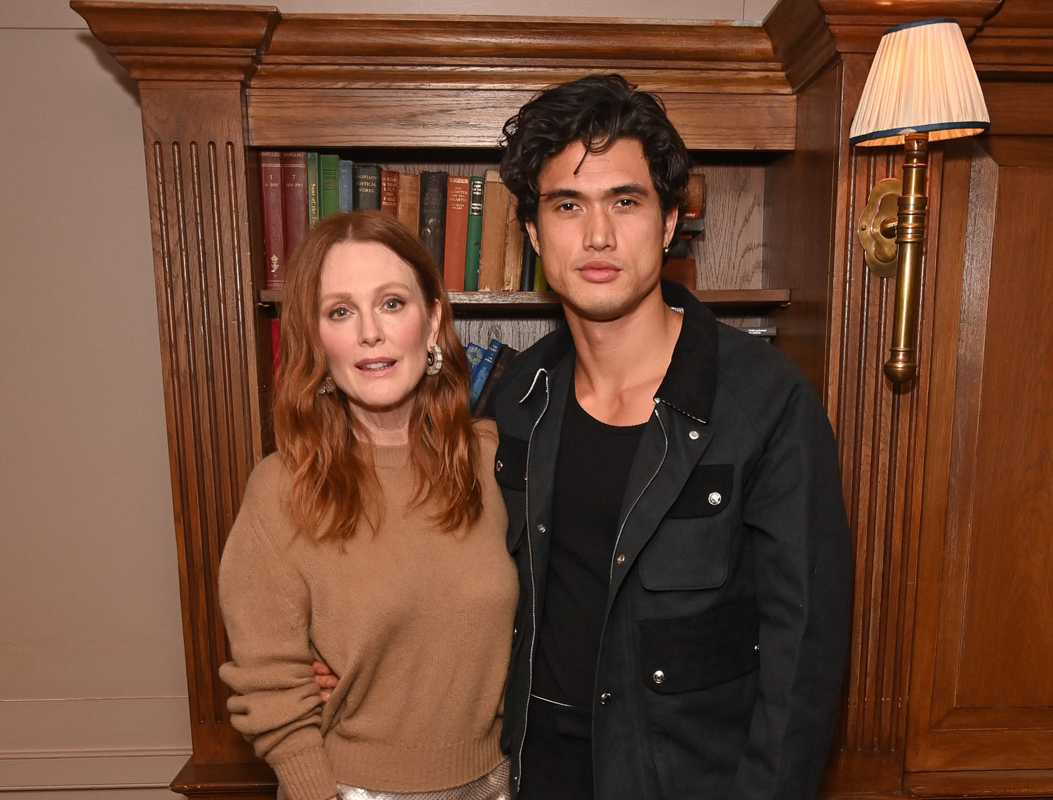 Charles and Julianne on repeat (Coop on the grill)