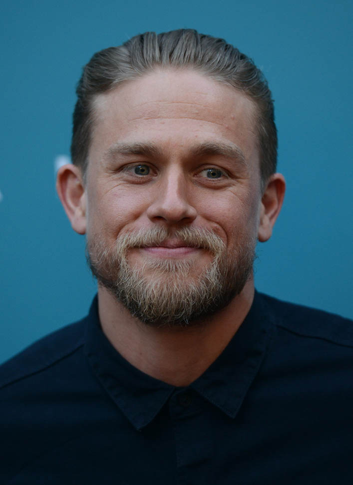 Charlie Hunnam on red carpet