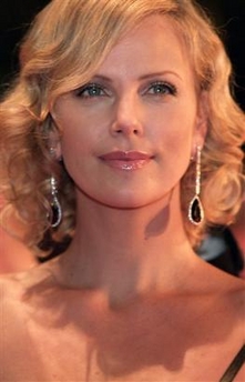 Charlize in London and in person