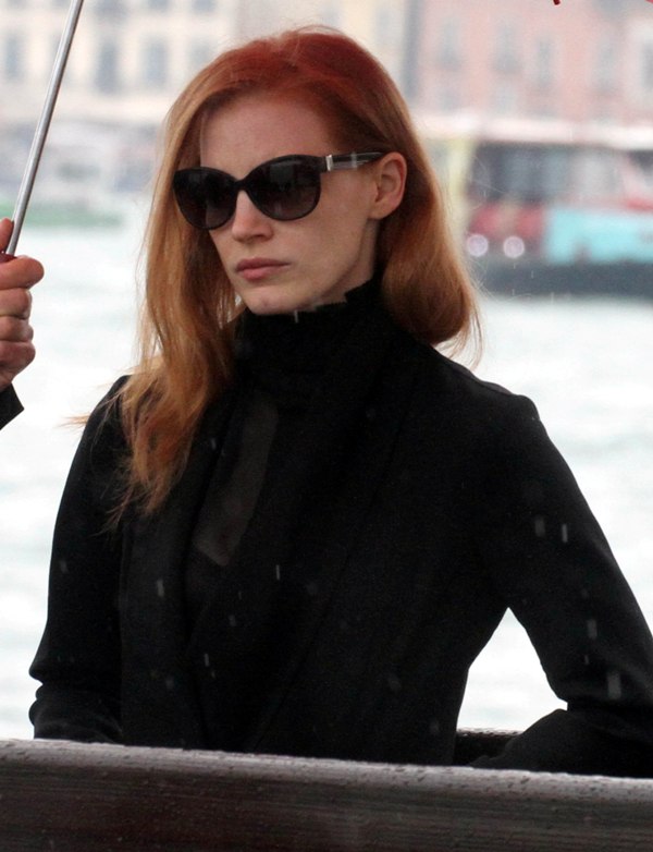 Jessica Chastain’s nose