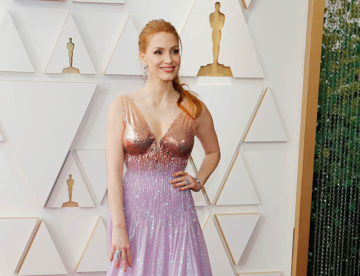 Jessica Chastain’s Best Actress Dress