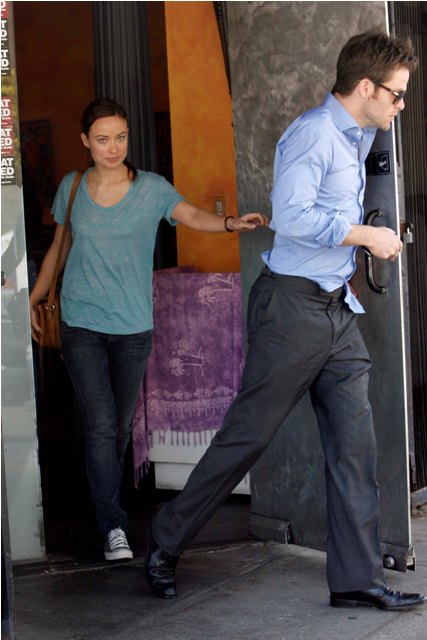 Olivia adds to the circle