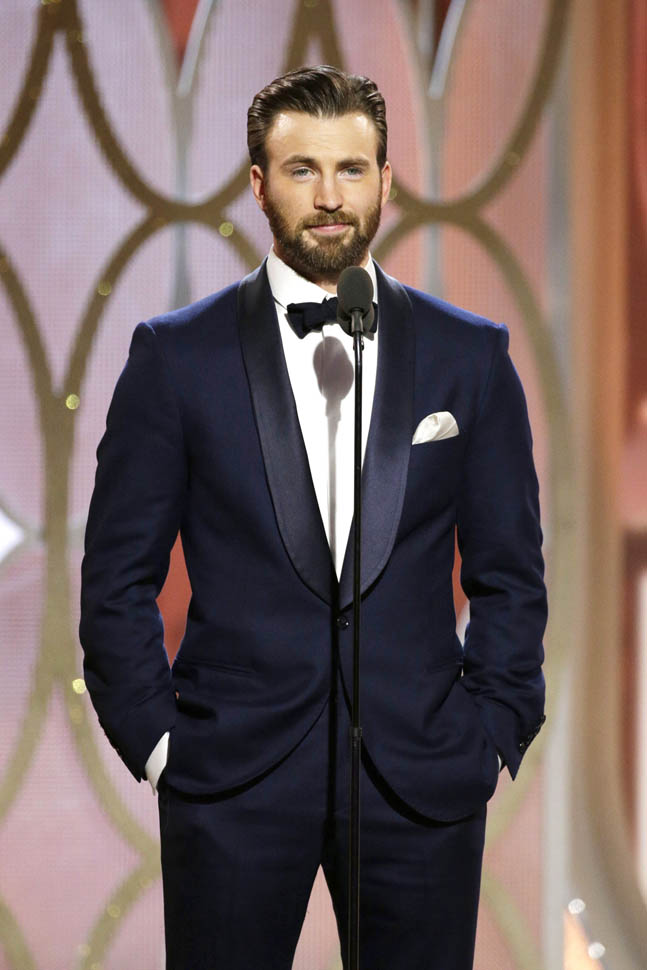 Chris Evans: Globes slurring & flirting?