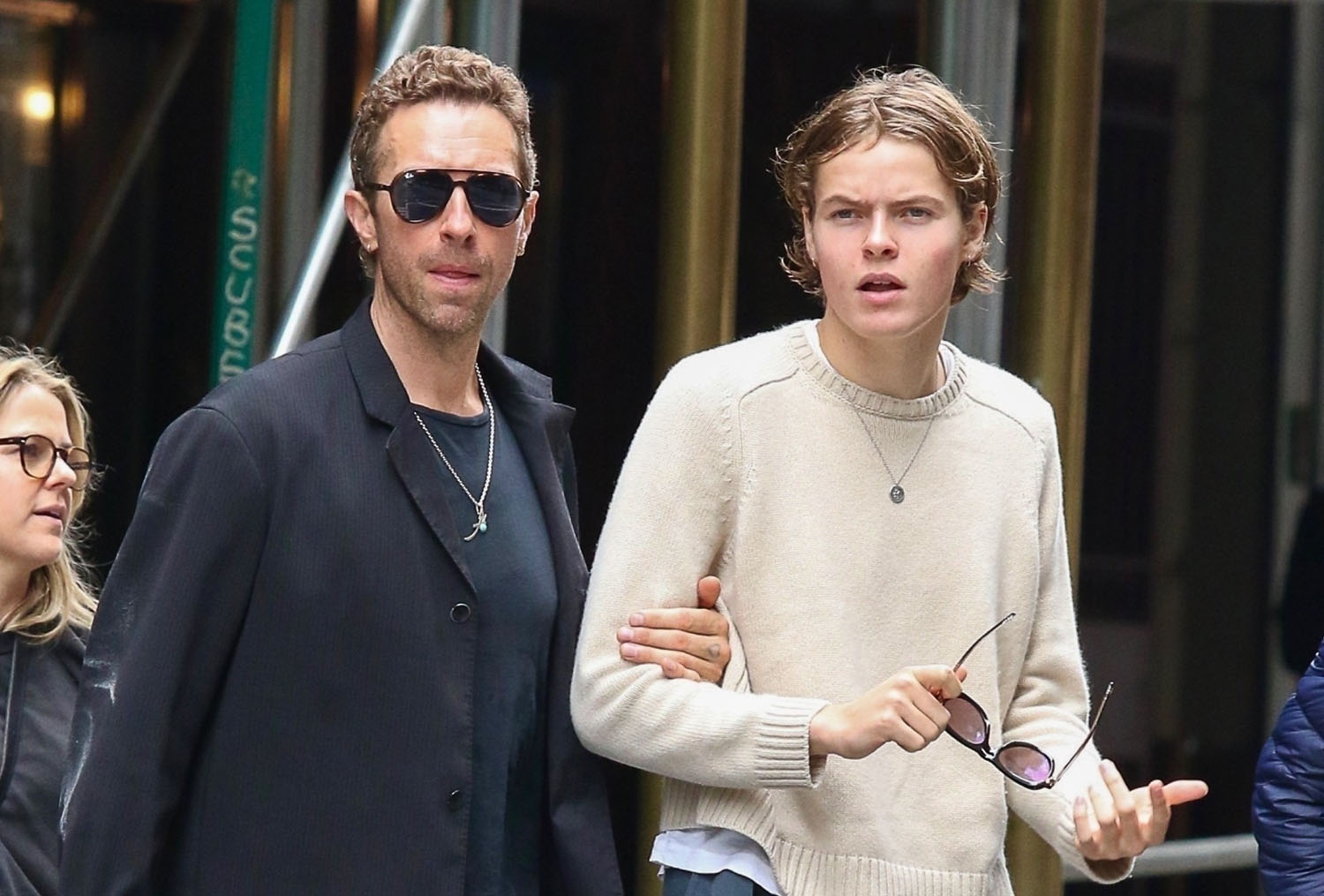 Chris and Moses in New York