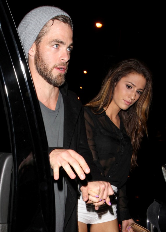 Chris Pine’s short shorts