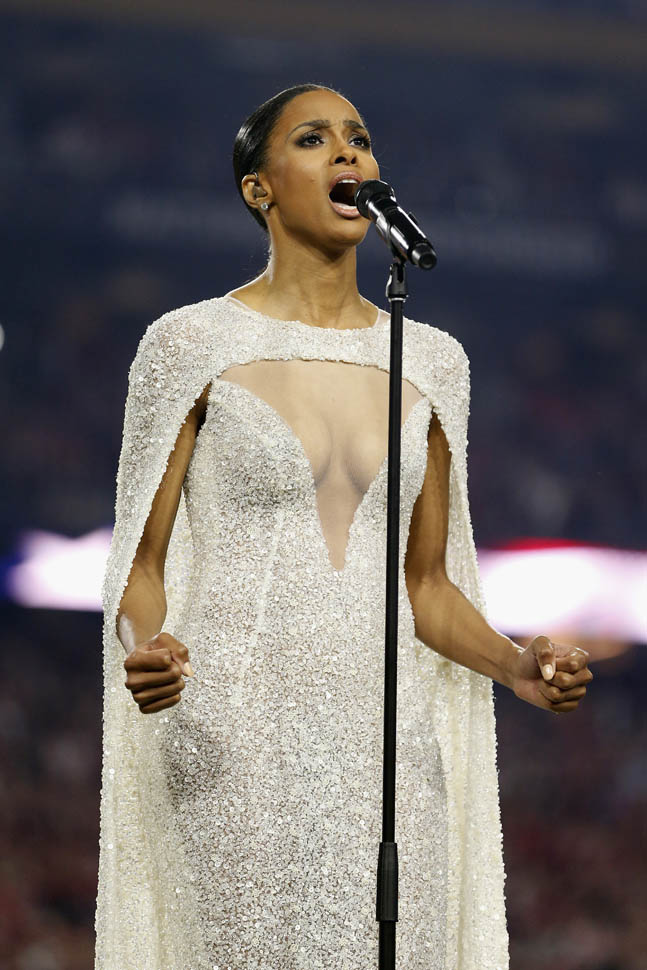 Ciara’s anthem dress