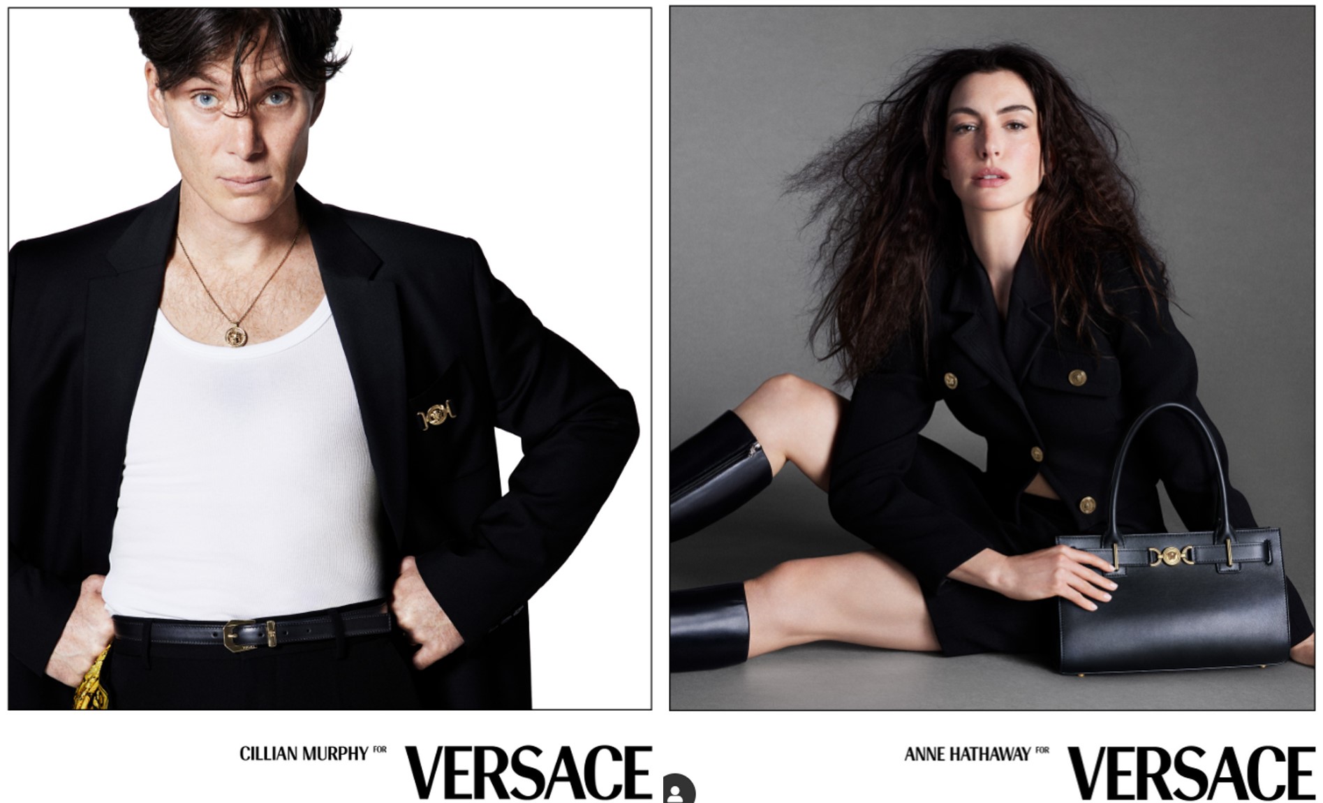 Annie and Cillian: Versace Icons