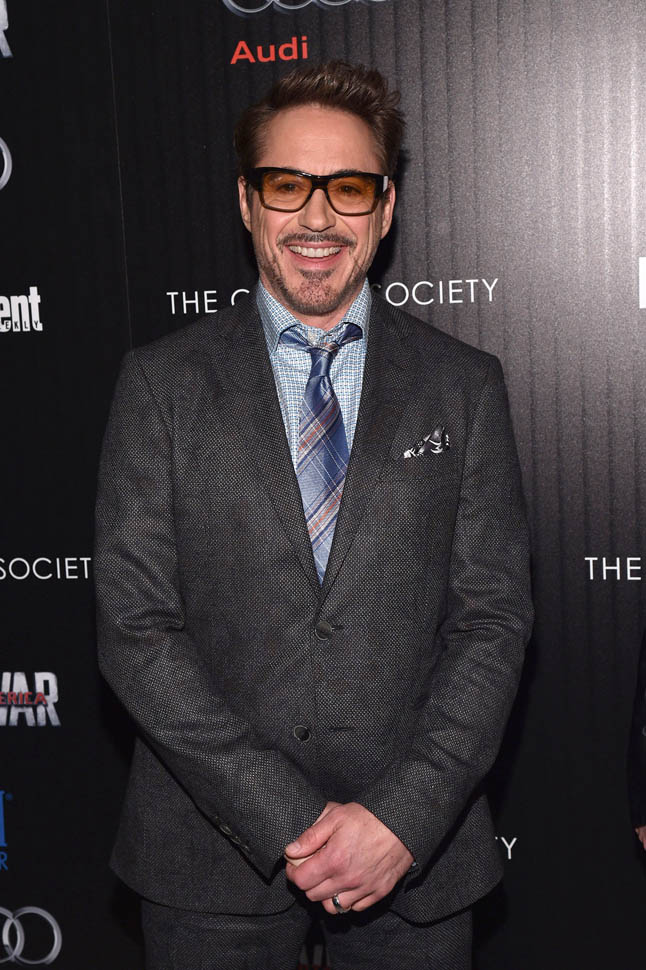 Chris Evans and RDJ in Captain America: Civil War review