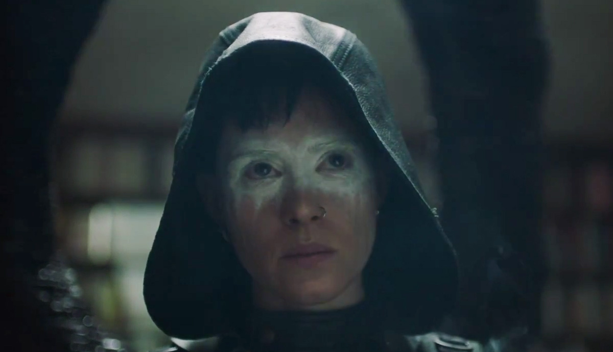 A new girl with a dragon tattoo