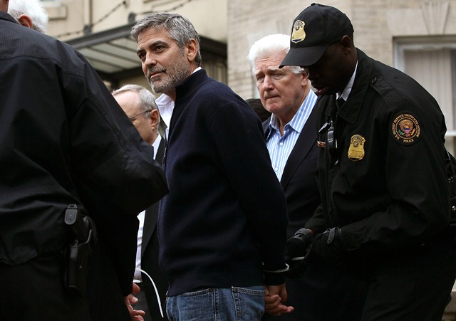 George Clooney arrested!
