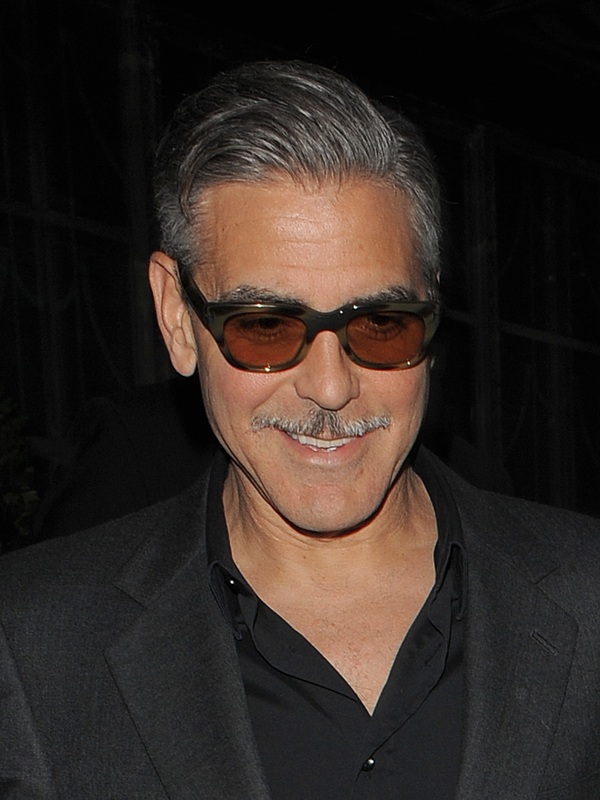 George and his ex ...without Stacy?