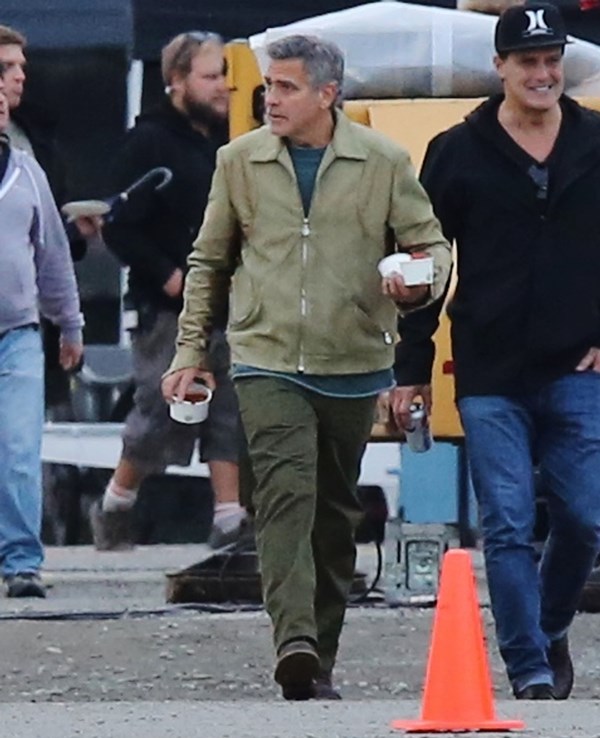 George Clooney goes back to work too