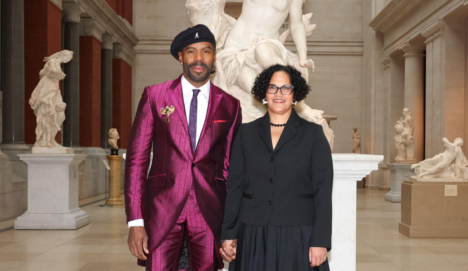 Colman and Prof Miller by day