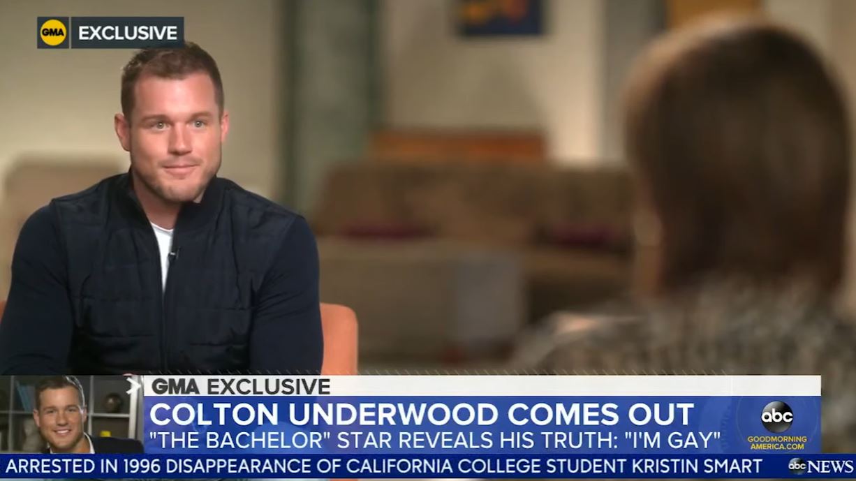 Colton Underwood Comes Out As Gay