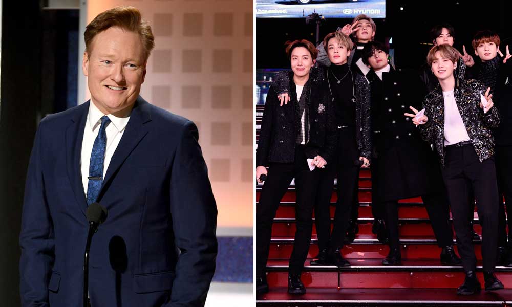 BTS and Conan O’Brien