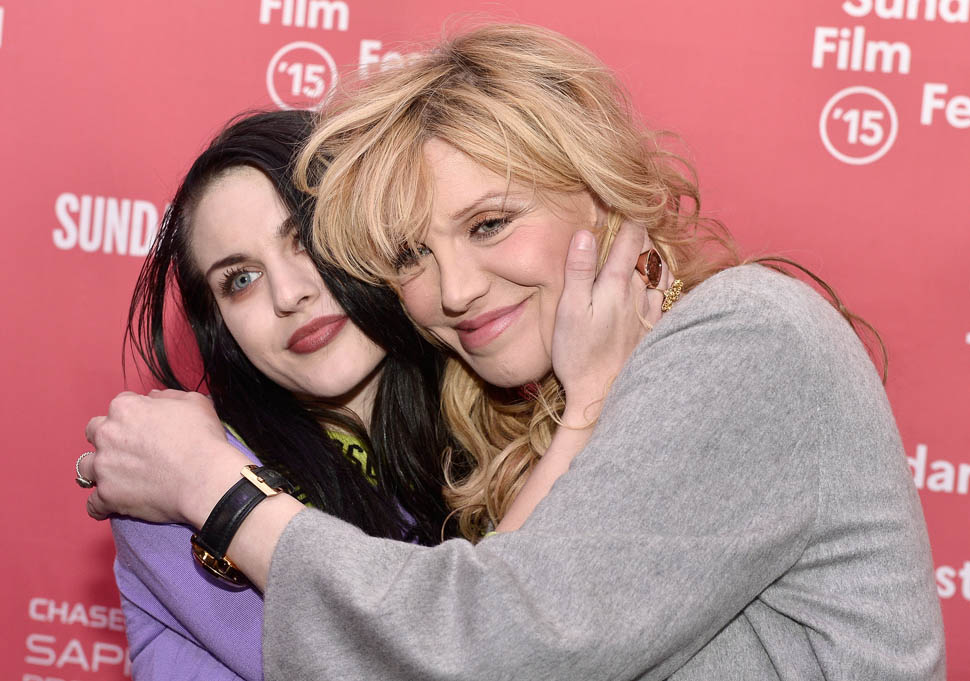 Frances Bean & Courtney Love: a Sundance reunion