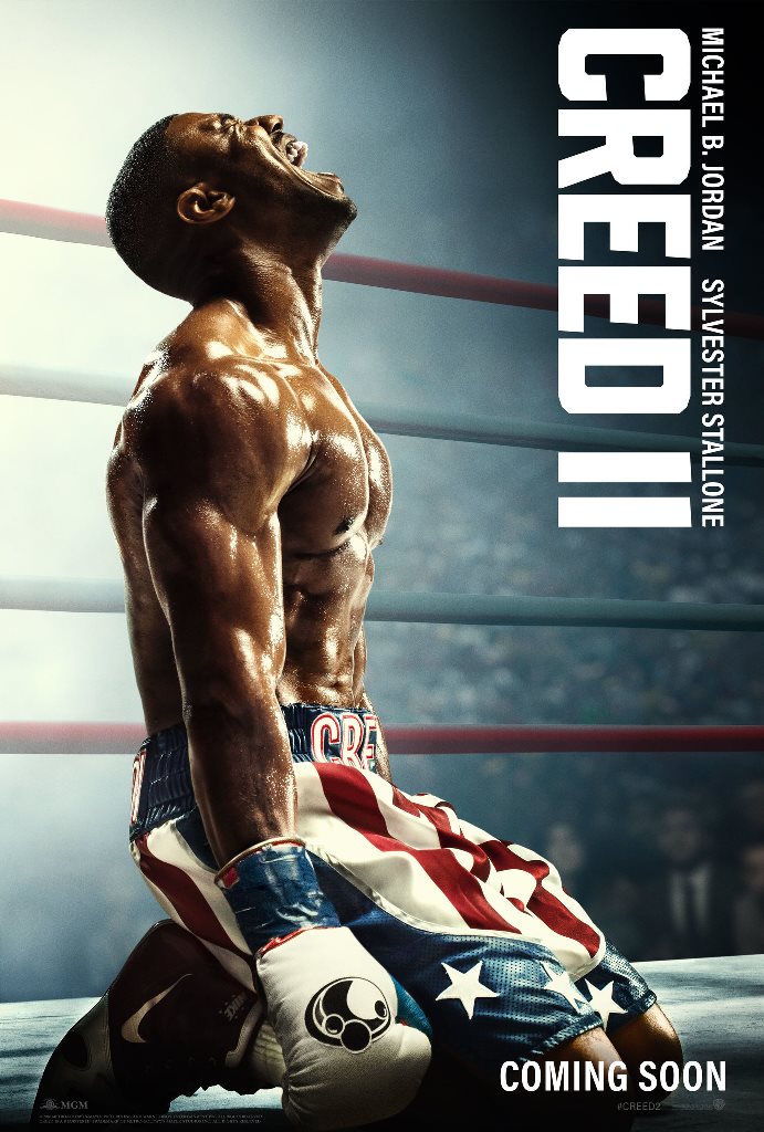 Michael B Jordan in Creed II