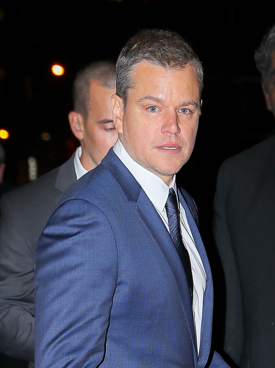 When Matt Damon talks…