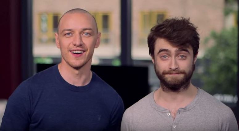 James McAvoy and DanRad are my new favorite onscreen couple