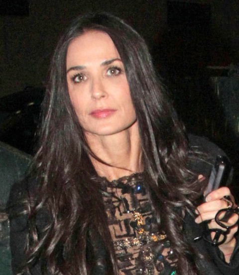 Demi goes out on cover night