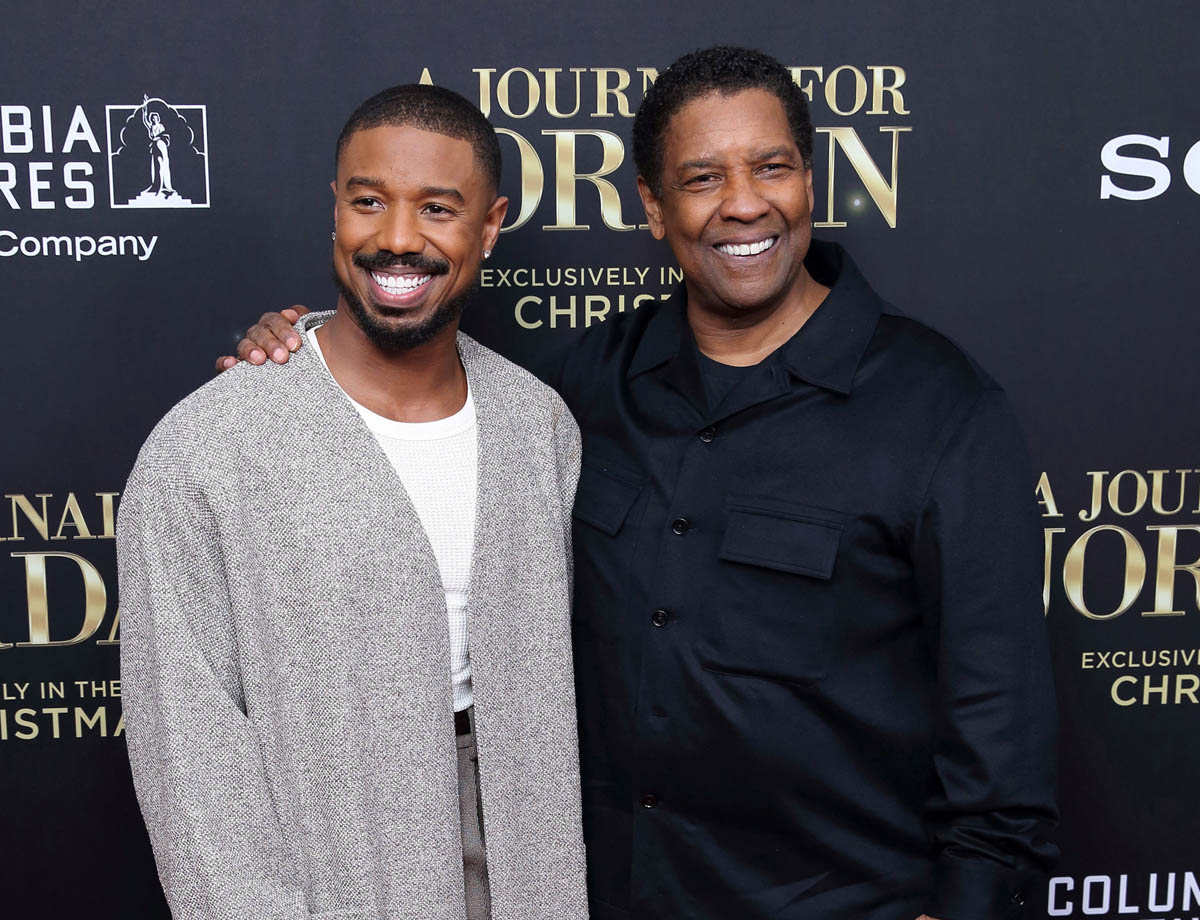 Denzel and MBJ: Two Sexiest Men Alive on a Red Carpet