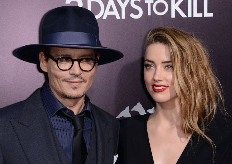 Johnny Depp’s engagement PDA