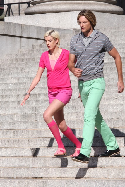 The only man for lime green pants