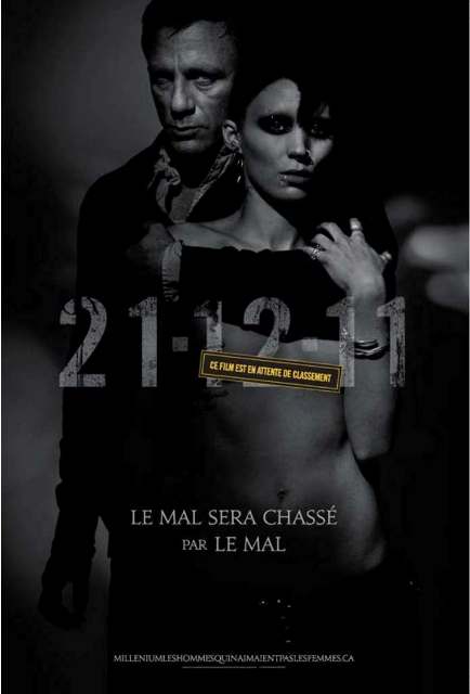 Dragon Tattoo poster & the 7 lost Stiegs