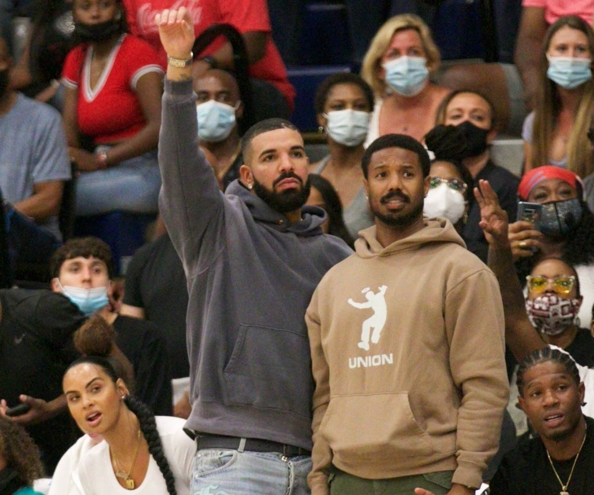 Drake and MBJ: BFFs at the High School Game