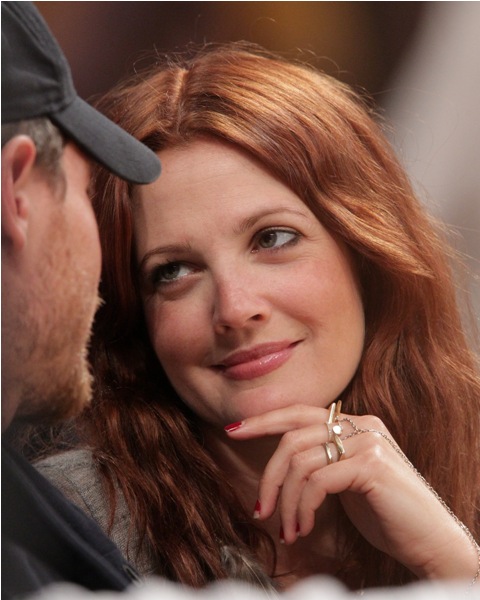 When Drew’s in love with love…