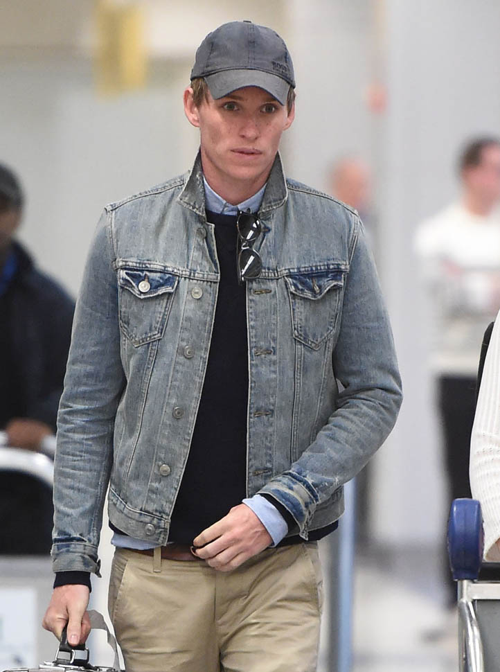 Eddie arrives for the MET Gala