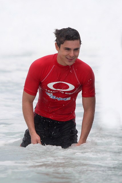 LipGloss is better when wet...from the waist up