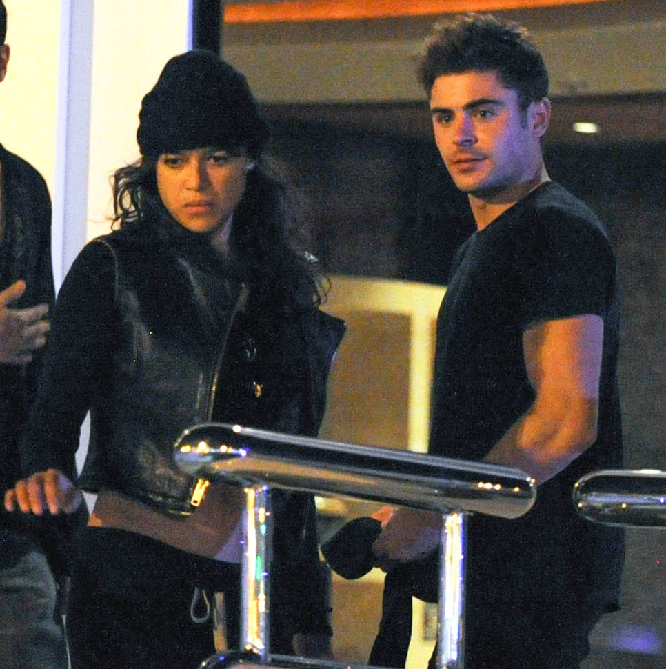 Zac & Michelle: back to the party