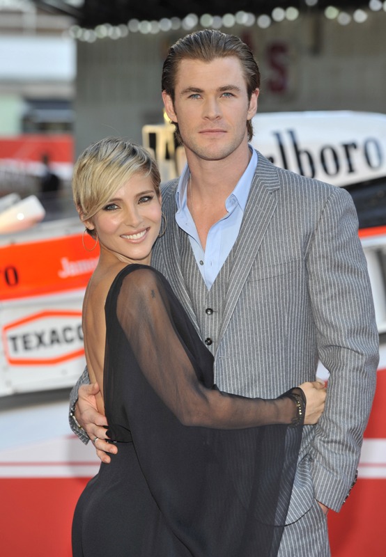 Mr & Mrs Hemsworth love each other in London