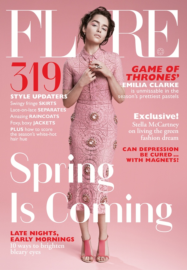 The Khaleesi’s FLARE cover and a new boyfriend