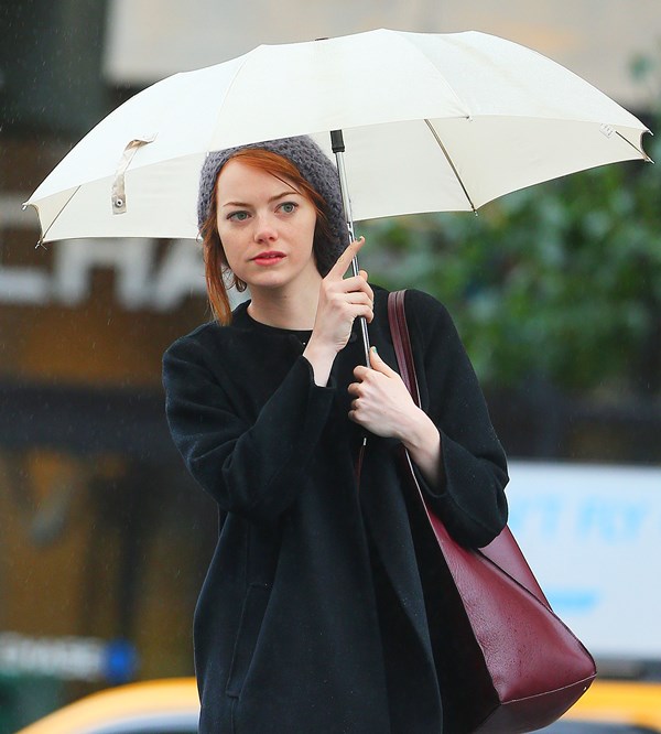 Emma and her umbrella