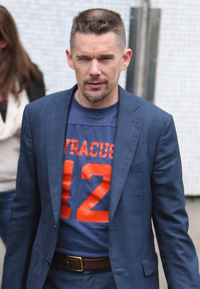 Ethan’s award season hair