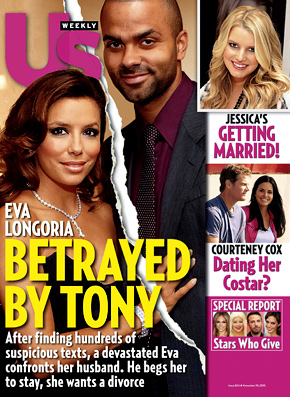 Her husband and a friend