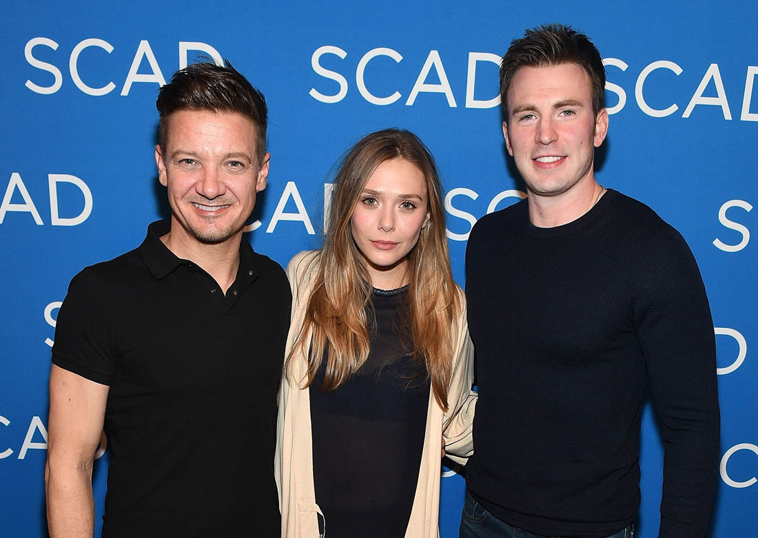 Chris Evans shaves for an Avengers Oscar campaign