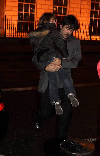 You’re with your first born…