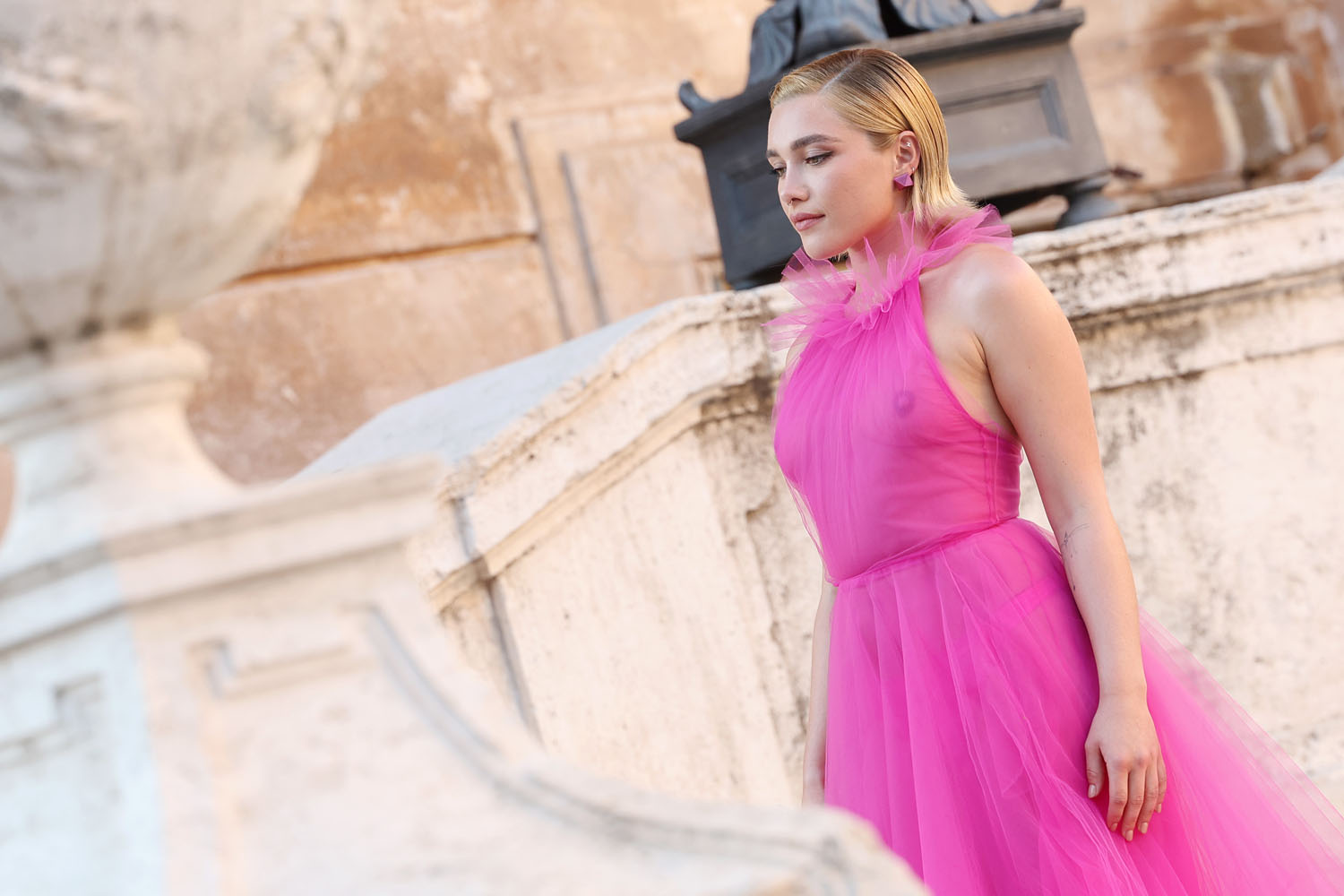 Florence Pugh and her Valentino nipples
