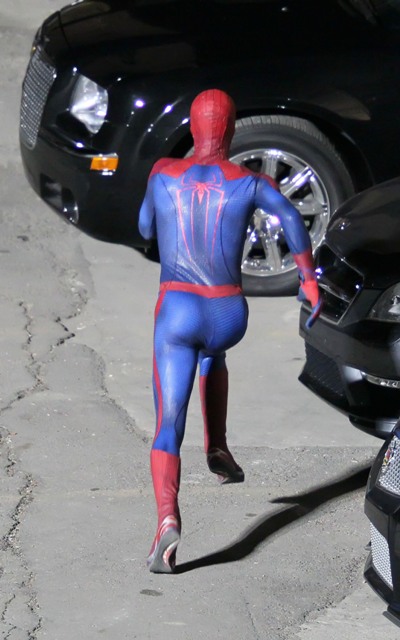 Spider-Man has a nice ass