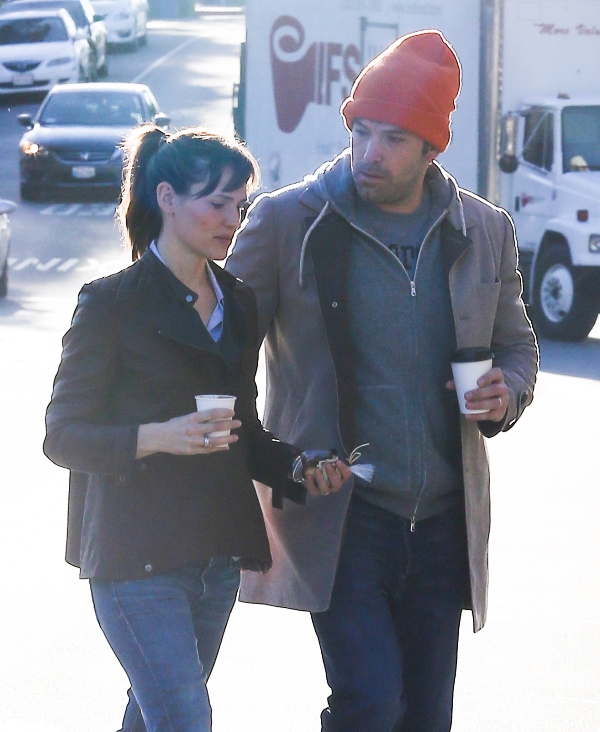 Date night Saturday for the Afflecks