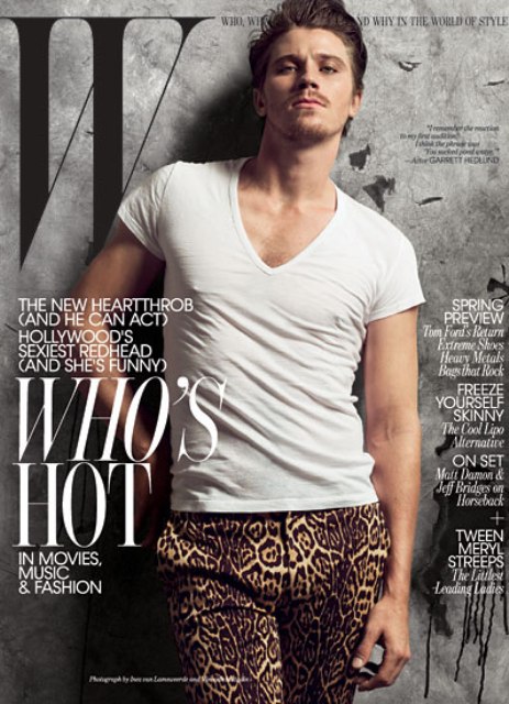 Garrett is green and...Brad Pitt?