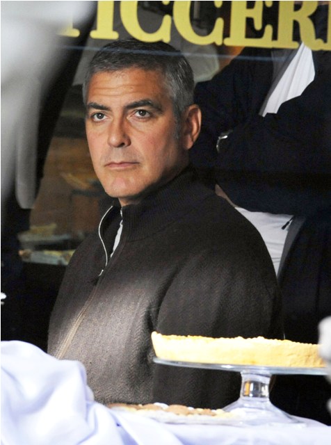 George in Italy and cussing