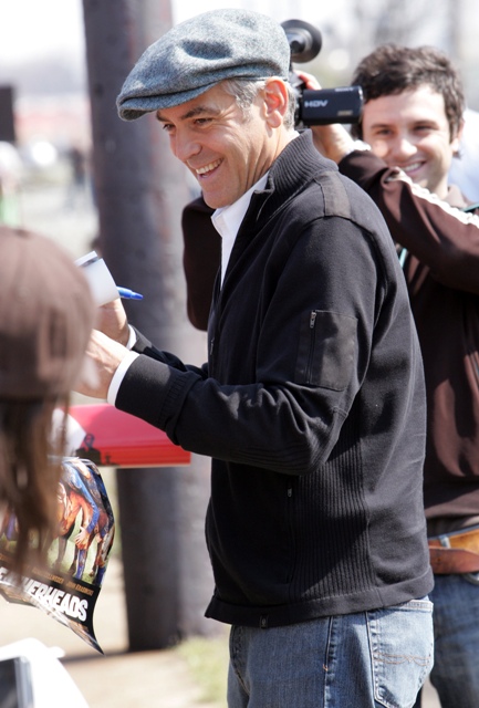 George and Renee by Train