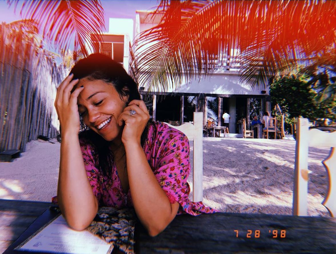 Gina Rodriguez is probably engaged