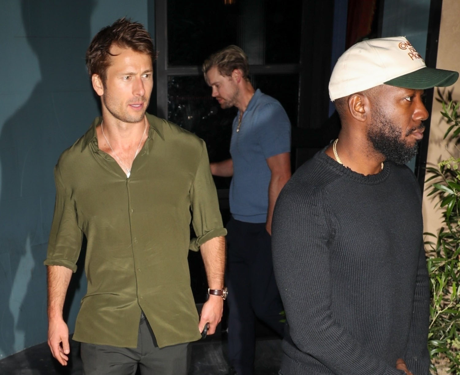 Glen Powell’s birthday friend group