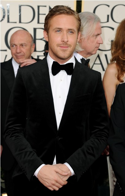 Ryan Gosling’s Golden Globe scrunchy face