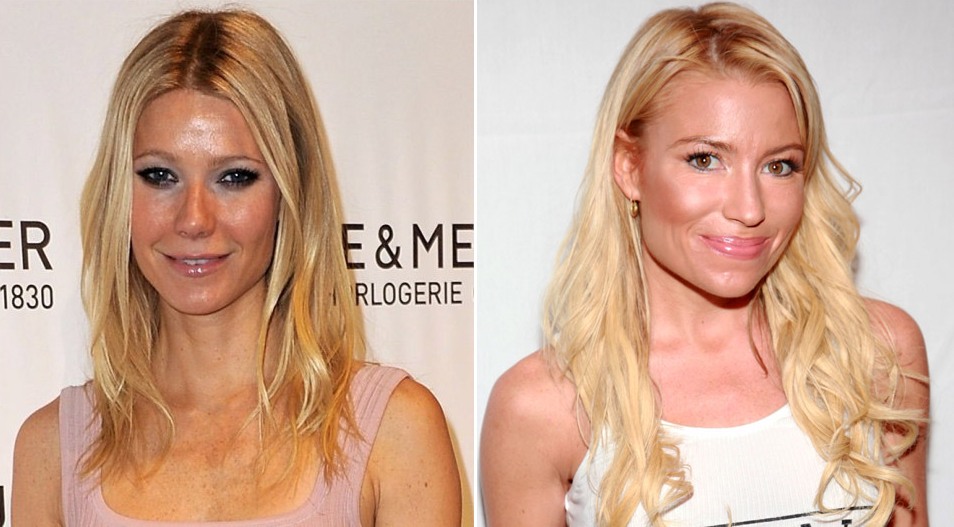 Gwyneth’s twin face & throwdown with Madonna